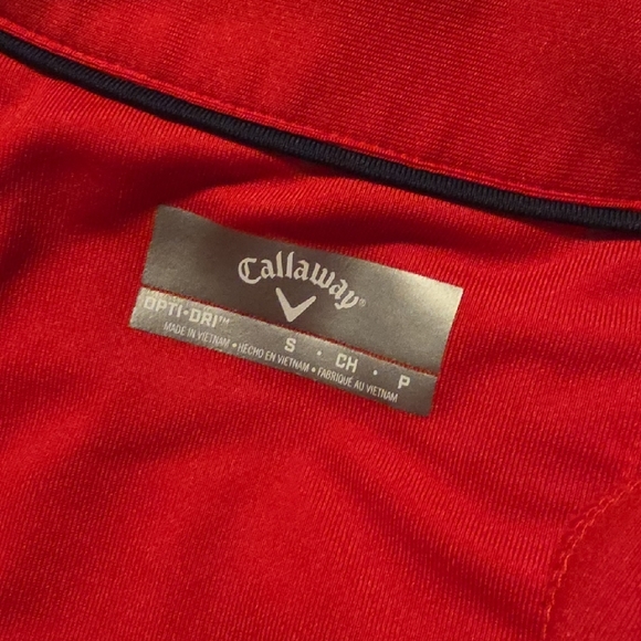Callaway Red Floral Women's Top - Picture 2 of 3